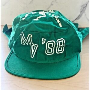 VTG RARE  MOUNDS VIEW '88  Legionnaire Flap Hat  Cap By Crowd Specialties
